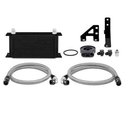 Mishimoto - Mishimoto MMOC-WRX-15BK Black Oil Cooler Kit for 15-21 Subaru WRX