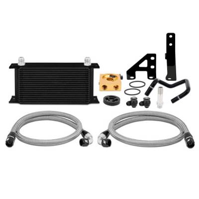 Mishimoto - Mishimoto MMOC-WRX-15TBK Thermostatic Oil Cooler Kit for 15-21 Subaru WRX
