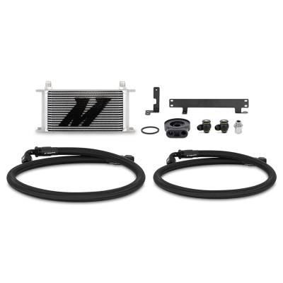 Mishimoto - Mishimoto MMOC-WRX-22SL Silver Oil Cooler Kit for 22+ Subaru WRX