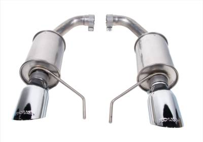 Roush Performance - Roush Performance 422333 Axle-Back Exhaust System for 18-23 Mustang 2.3/5.0L