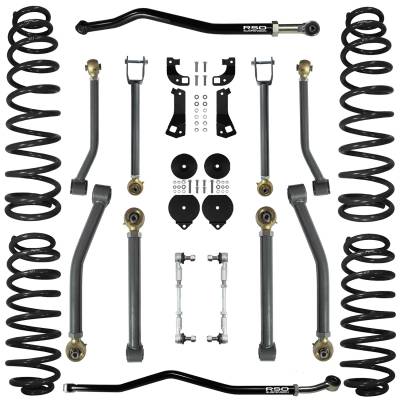 Raptor Series - Raptor KJK4010 4" Stage-1.0 Lift Kit for 07-18 Jeep Wrangler JK