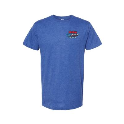 Holley - Holley 10495-3XHOL 2024 TX Grand ChampT-Shirt 3XL Royal Heather Blue