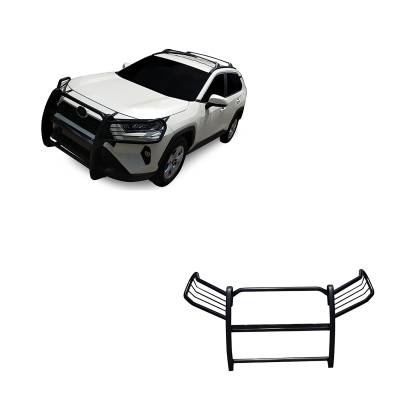 Black Horse Off Road - Black Horse 17A093904MA Black Grille Guard for 19-24 Toyota RAV4