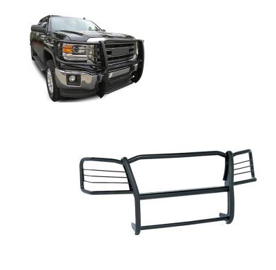 Black Horse Off Road - Black Horse 17GS12MA Black Grille Guard for Sierra 1500 Limited