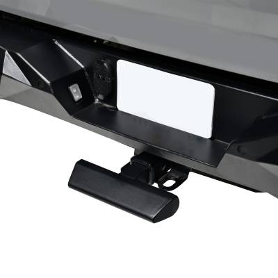 Black Horse Off Road - Black Horse RAZ12B Universal Black Rear Hitch Step