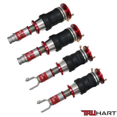 TruHart - TruHart TH-H1002 Air Struts for 94-01 Acura Integra 92-00 Honda Civic