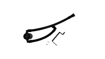 J&L Oil Separator Co - J&L Oil Separator Co 3059P-B Black Oil Separator 3.0 PCV Side