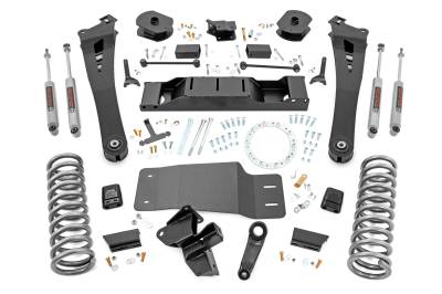Rough Country Suspension Systems - Rough Country 38530 5" Suspension Lift Kit for 25-26 Ram 2500 4WD Diesel