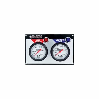 Allstar Performance - Allstar ALL80090 Allstar 2 Gauge Panel OP/WT
