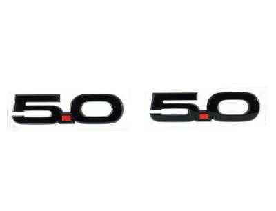 Ford Performance Parts - Ford Performance M-1447-M50AB 15-23 Mustang 5.0L Fender Emblems/Badges Black PR