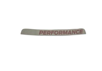 Ford Performance Parts - Ford Perf. M-1820-MR 05-23 Mustang Ford Perf. Windshield Banner-White & Red