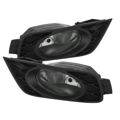 Spyder Auto - Spyder Auto 5077448 Black/Smoke Fog Lights for 08-10 Honda Odyssey