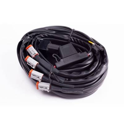 Baja Designs - Baja Designs 64-0325-UP LP9 LP6 LP4/UpfitterWiring Harness 4 Light Max
