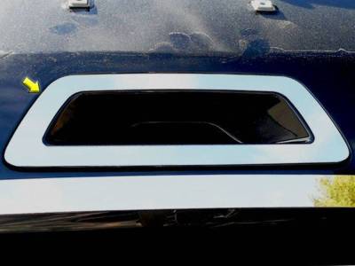 Quality Automotive Accessories - QAA DH58383 1Pc Stainless Tailgate Handle Trim for 18-25 Ford Expedition