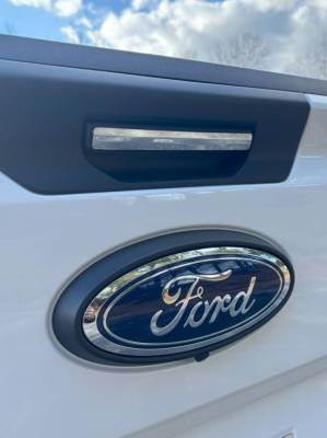 Quality Automotive Accessories - QAA DH64345 1Pc Stainless Tailgate Handle Trim for 2024-2025 Ford Ranger