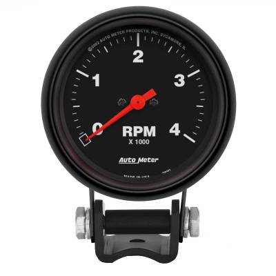 AutoMeter - AutoMeter 2890 Z-Series Mini Tachometer Gauge 2-5/8" 4000RPM