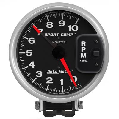 AutoMeter - AutoMeter 3900 Sport-Comp Tachometer Gauge 5" 10000RPM
