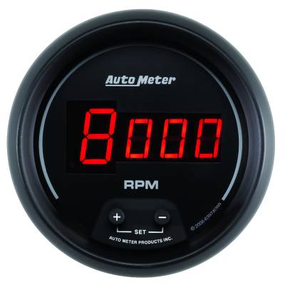 AutoMeter - AutoMeter 6397 Sport-Comp In-Dash Tachometer Gauge 3-3/8" 10000RPM Digital