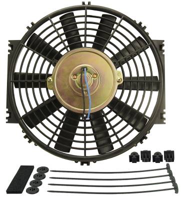 Derale - Derale 16910 10" Dyno-Cool Straight Blade Electric Fan