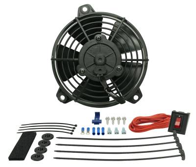 Derale - Derale 16505 5" Tornado Electric Puller Fan Premium Mounting Kit