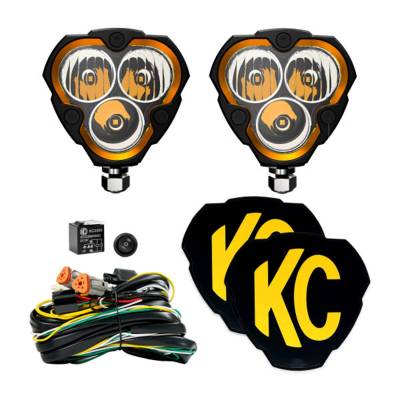 KC Hilites - KC HiLiTES 0288 Flex Era-3 2-Light Master Kit