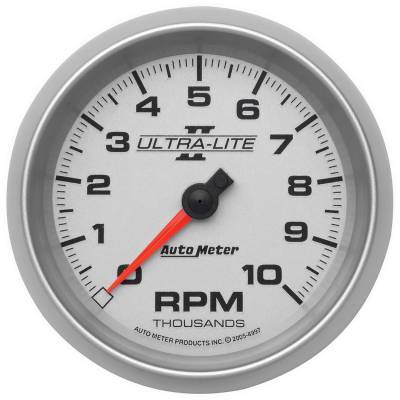 AutoMeter - AutoMeter 4997 Ultra-Lite II In-Dash Tachometer Gauge 3-3/8" 10000RPM