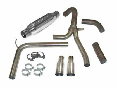 SLP Performance - SLP Performance 31042A LoudMouth Cat-Back Exhaust System 98-02 Camaro/Firebird