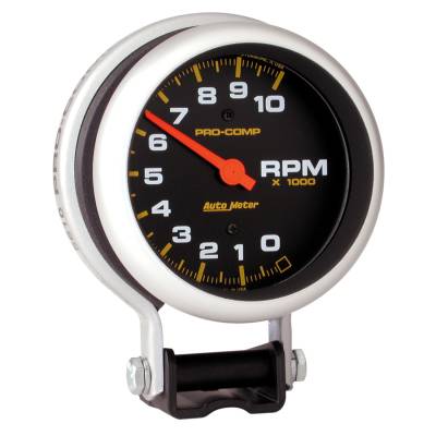 AutoMeter - AutoMeter 5610 Pro-Comp Tachometer Gauge 3.75" 10000RPM