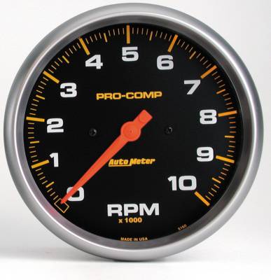AutoMeter - AutoMeter 5160 Pro-Comp In-Dash Tachometer Gauge 5" 10000RPM