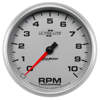AutoMeter - AutoMeter 4998 Ultra-Lite II In-Dash Tachometer Gauge 5" 10000RPM