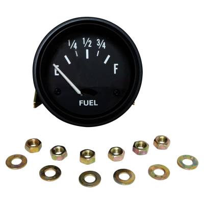 Crown Automotive Jeep Replacement - Crown 640763 12V Fuel Gauge for 41-56 GPW MB Willys CJ2A CJ3A CJ3B