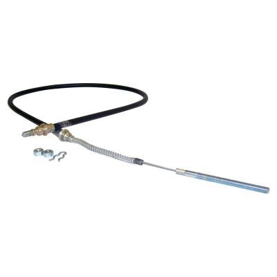 Crown Automotive Jeep Replacement - Crown Automotive J5355287 Parking Brake Cable for CJ5