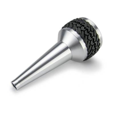 DV8 Offroad - DV8 D-JP-181113-BL Silver Auto Trans Shift Knob for 11-18 Jeep Wrangler JK