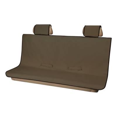 CURT - Seat Defender 58" x 63" Removable Waterproof Brown XL Bench Truck Seat Cover