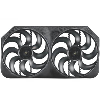Flex-A-Lite - Flex-A-Lite 294 Dual 15" S-Blade Fan System w/Shroud & Speed Controller