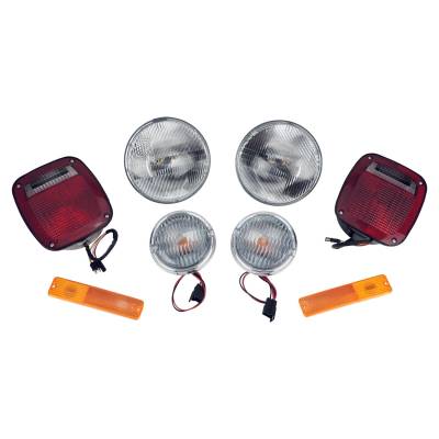 Crown Automotive Jeep Replacement - Crown Automotive LK3 Light Master Kit for 1981-1986 Jeep CJ-5 CJ-7 & CJ-8 Models