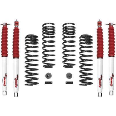 Rancho - Rancho RS66118BR5 2" Front/Rear Suspension Lift Kit for 07-18 Jeep Wrangler JK