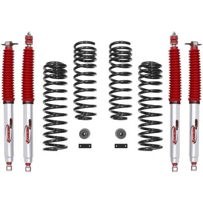 Rancho - Rancho RS66118BR9 2" Front/Rear Suspension Lift Kit for 07-18 Jeep Wrangler JK