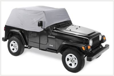 Pavement Ends - Pavement Ends 41731-09 Charcoal Canopy Cover for 07-18 Jeep Wrangler JK 4DR