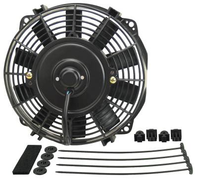Derale - Derale 16909 9" Dyno-Cool Straight Blade Electric Fan