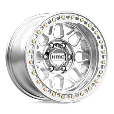 KMC - KMC KM23579060538N KM235 Grenade Crawl Beadlock 17x9 6x5.5 -38mm Machined