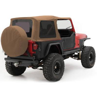 Smittybilt - Smittybilt 9870217 Replacement Soft Top Denim Spice for 87-95 Jeep Wrangler YJ