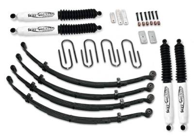 Tuff Country - Tuff Country 42701KN Lift Kit w/Shock for 76-86 CJ5 CJ7