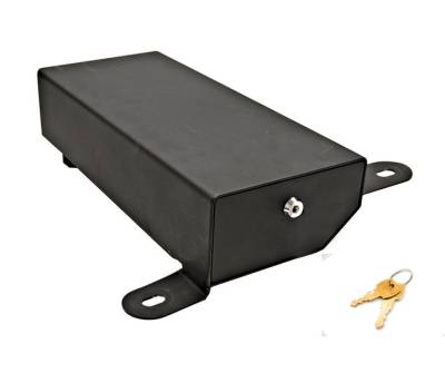 Bestop - Bestop RH Underseat Storage Lock Box Black for Jeep JK 42642-01