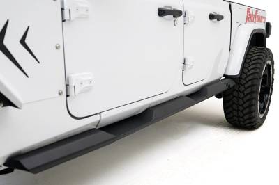 Fab Fours - Fab Fours JT20-G1650-1 Rock Slider for 20-24 Jeep Gladiator