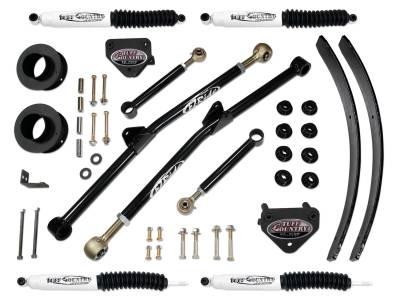 Tuff Country - Tuff Country 33916KN Lift Kit w/Shock for 99-01 Ram 1500