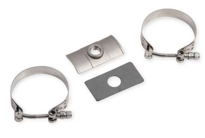 Hooker BlackHeart - Hooker BlackHeart 71014301-RHKR Oxygen Sensor O2 Bung 3.0" Clamp-On Style