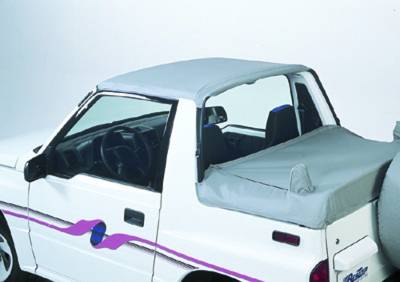 Bestop - Bestop Strapless Targa Bikini Top Black Denim for Tracker/Sidekick 52570-15