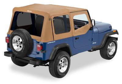 Bestop - Bestop 79123-37 Replace-A-Top w/o Hardware Spice Sailcloth for 88-95 Wrangler YJ