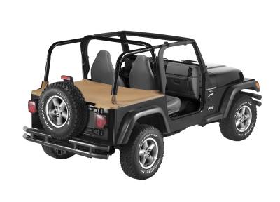 Bestop - Bestop 90011-37 Duster Deck Tonneau Cover Spice for 97-02 Jeep Wrangler TJ